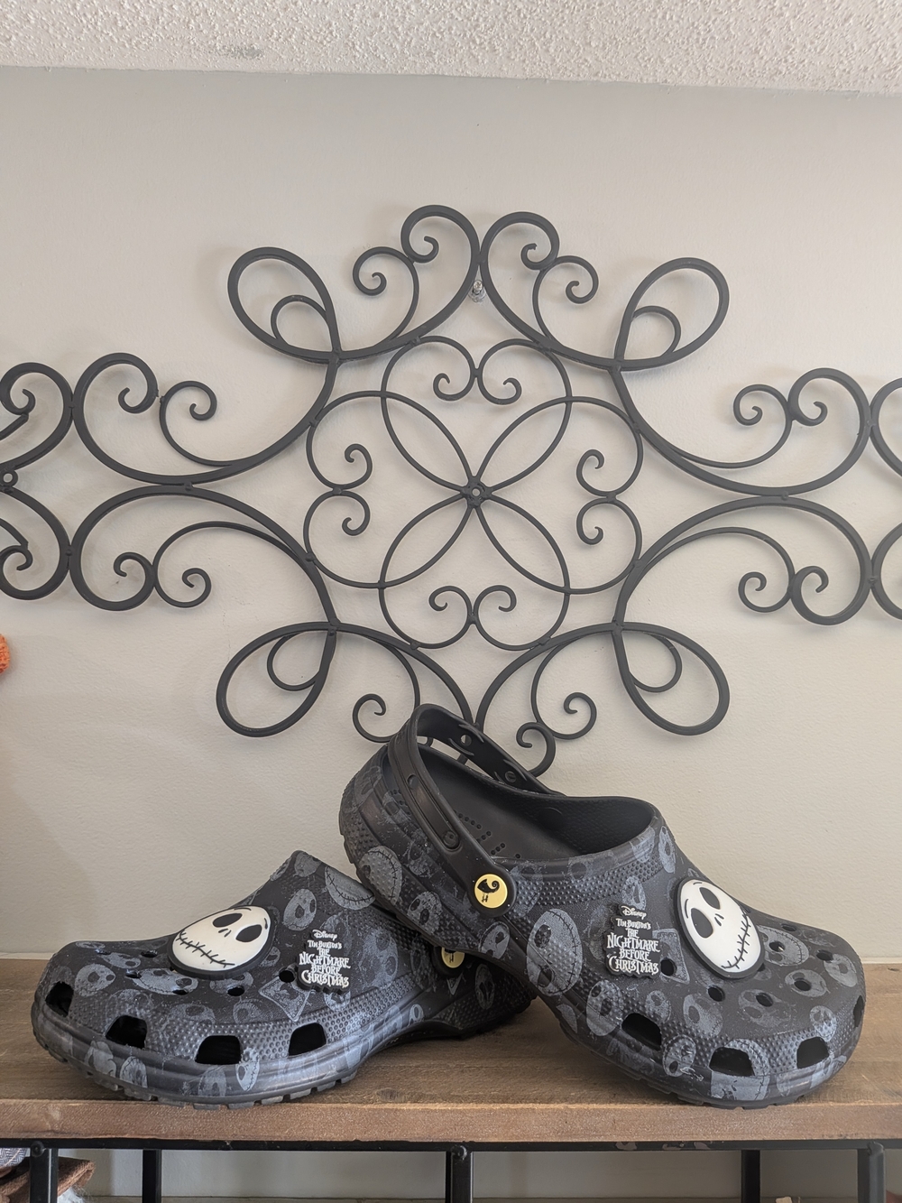 Crocs The Nightmare Before Christmas Black Jack Skellington Clogs